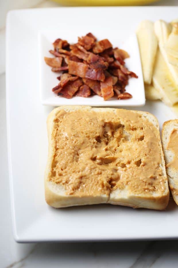 Peanut Butter Banana Bacon Sandwich Food Flavorz