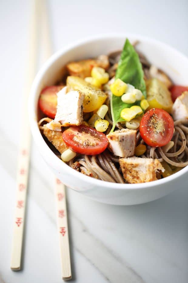 Soba Noodle Salad Food Flavorz