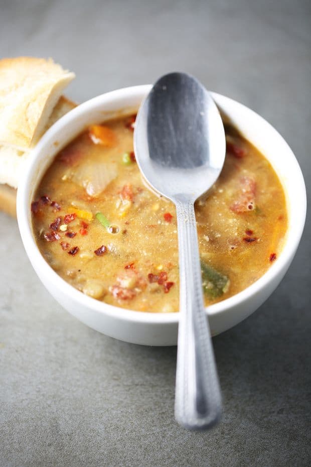 Vegetarian Lentil Soup - Food Flavorz