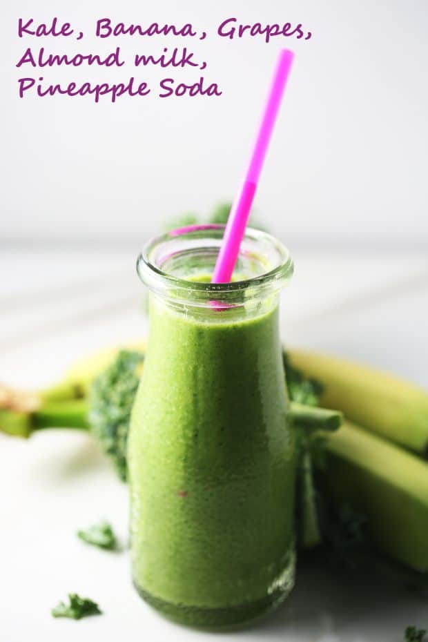 Kale Banana Smoothie Food Flavorz