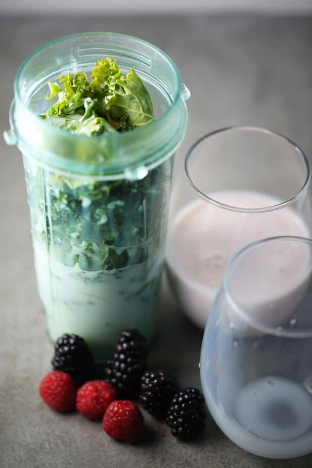 Healthy Kale Berry Smoothie Food Flavorz