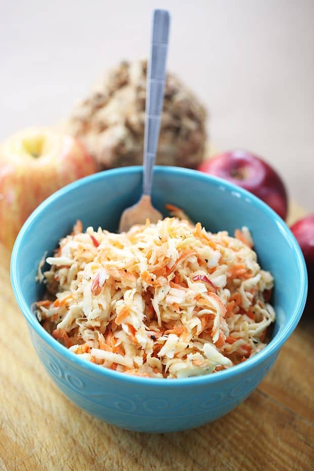 Delicious Celery Root Apple Carrot Salad Food Flavorz